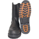 Men's 9" Pull-On Steel Toe Leather Work Boot-410