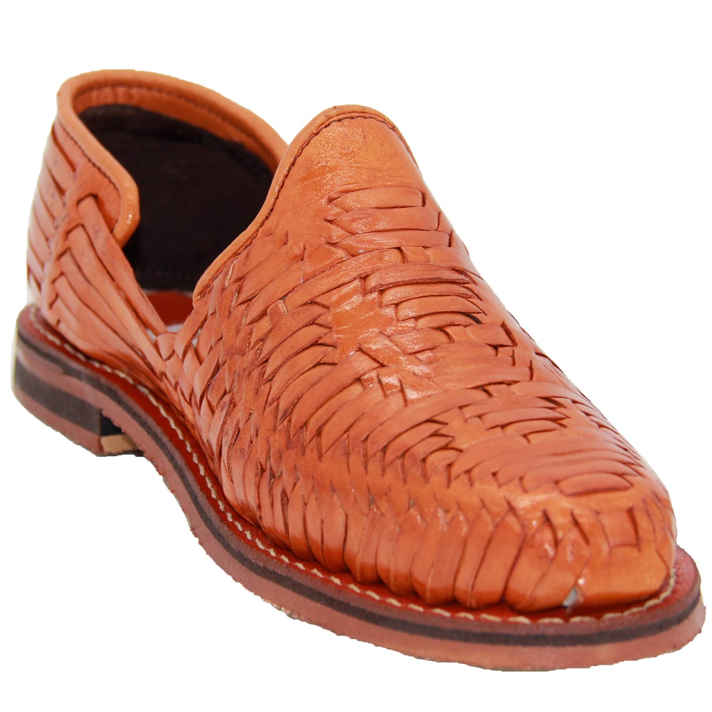 Men's Leather Authentic Mexican Huarache Sandal Closed Toe