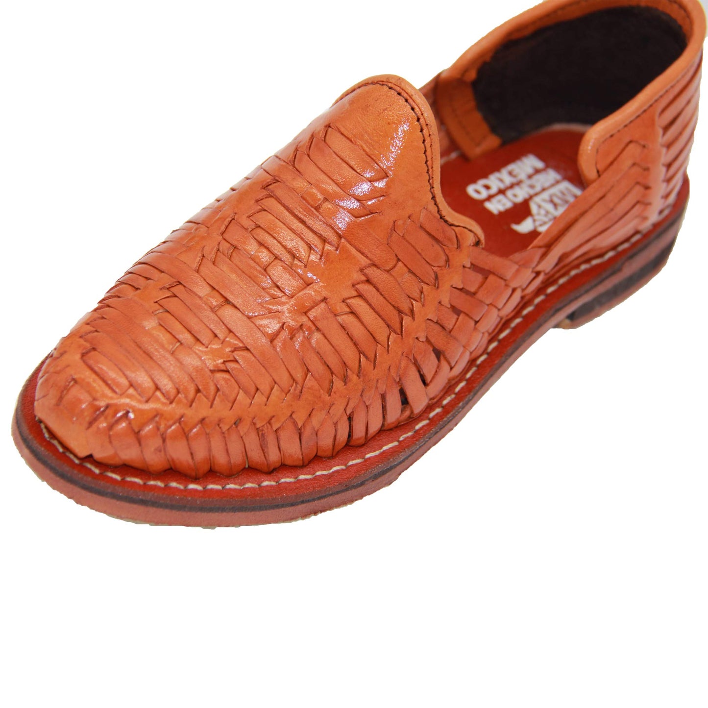 Men's Leather Authentic Mexican Huarache Sandal Closed Toe