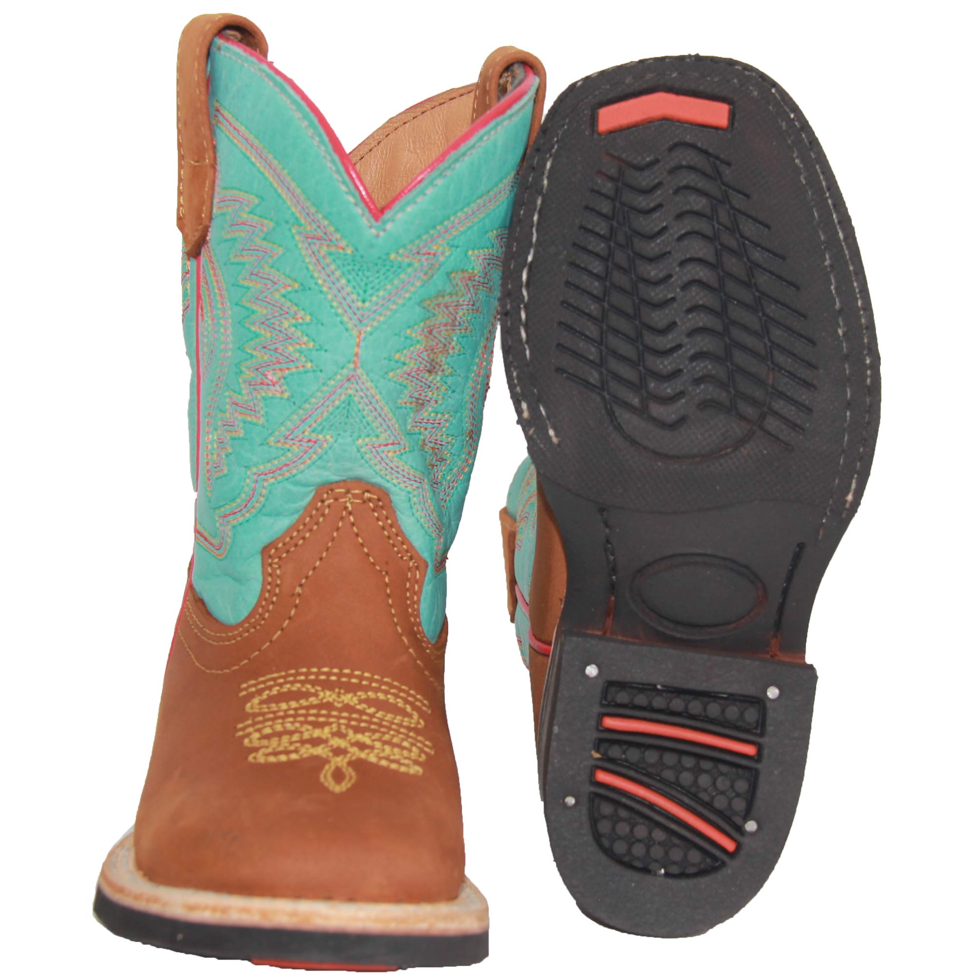 Kids Western Boots Girls Cowgirl Cowboy Boot