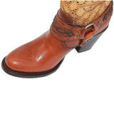 Women's Harness Short Ankle Cowgirl Boot