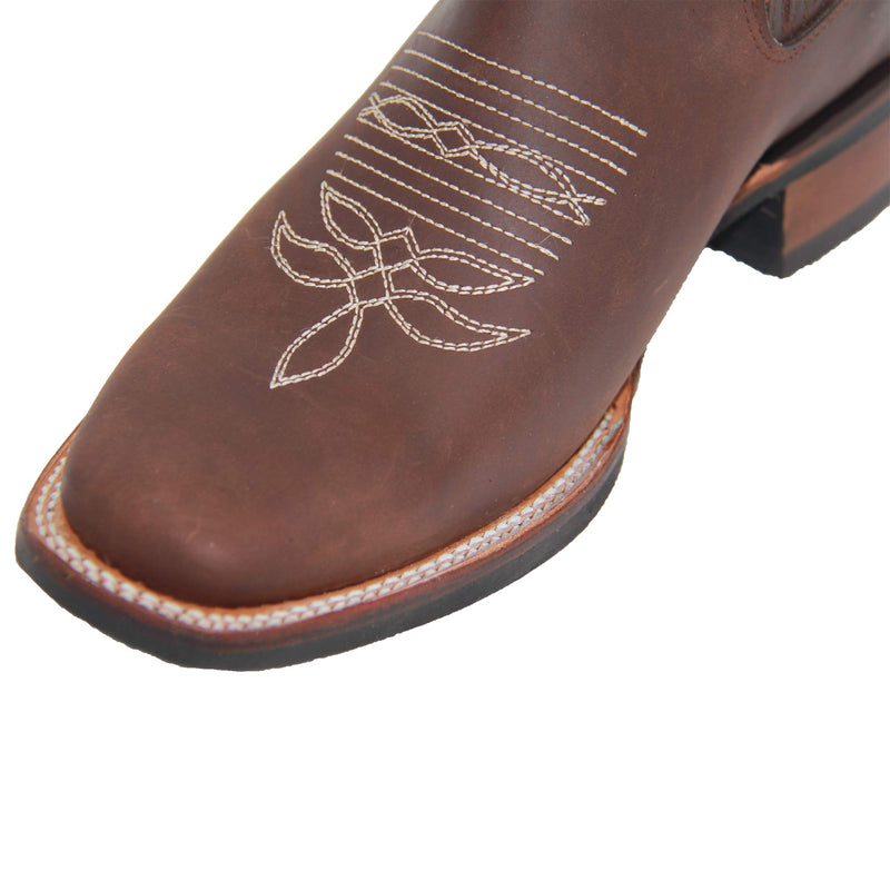 Men’s Short Ankle Western Rodeo Cowboy Boots