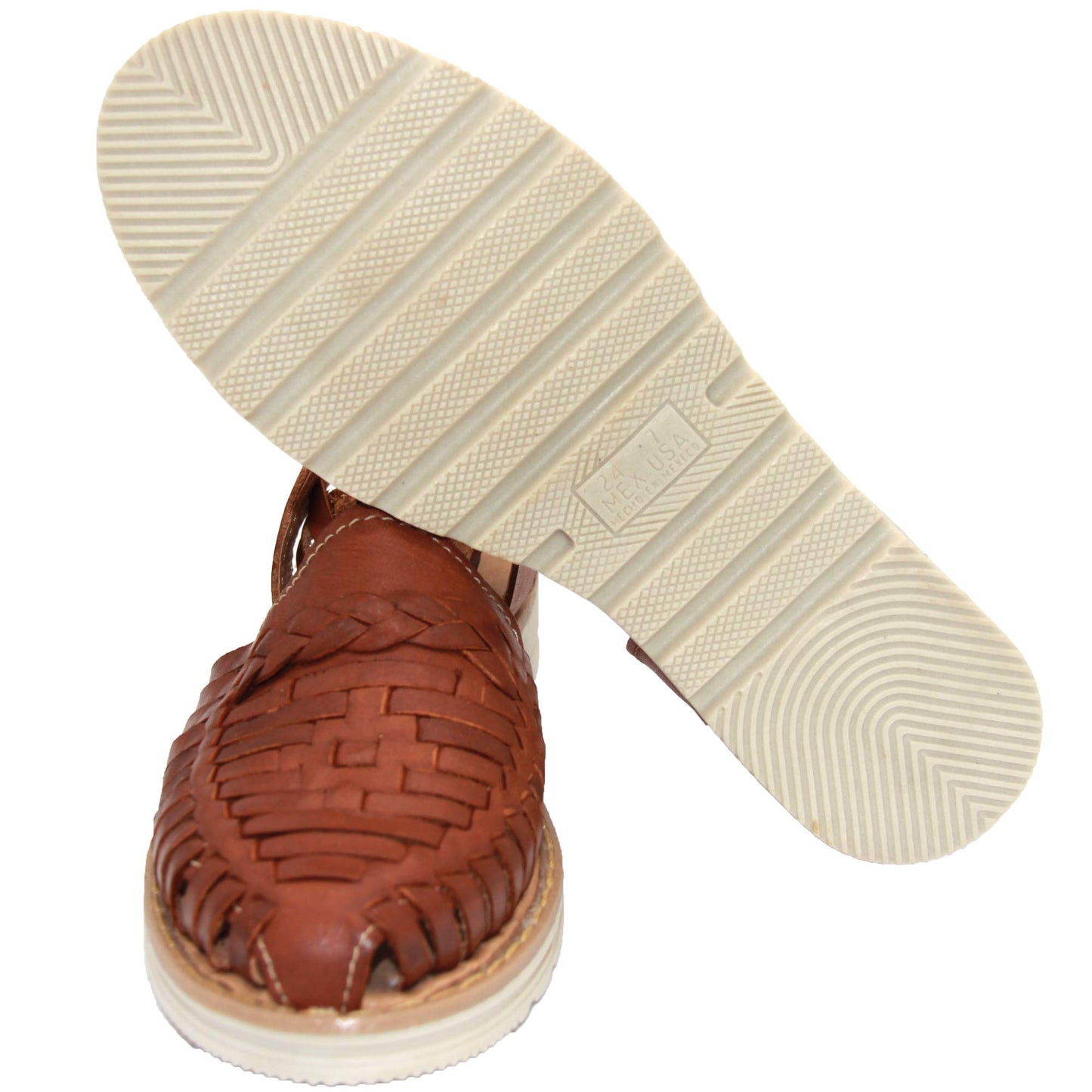 Women’s Lace Up Leather Mexican Huarache Sandal