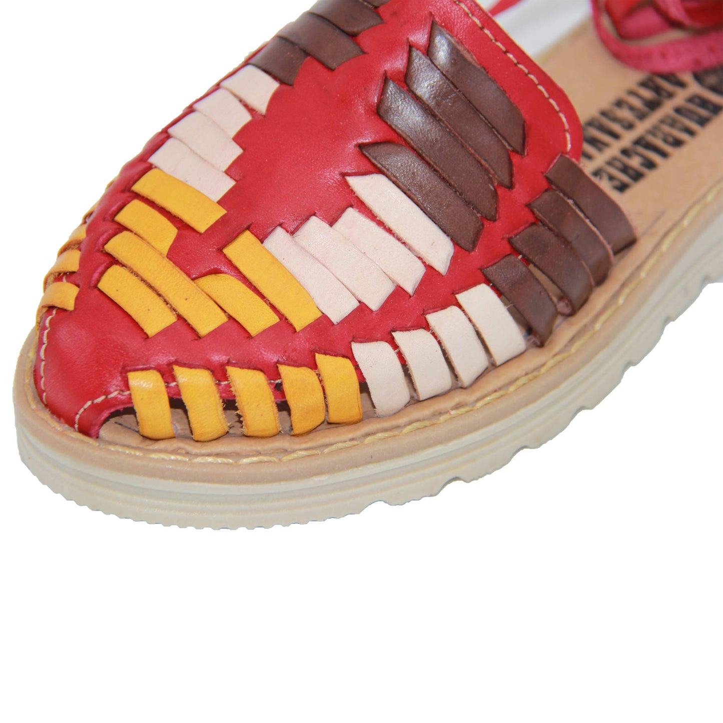 Women’s Lace Up Leather Mexican Huarache Sandal