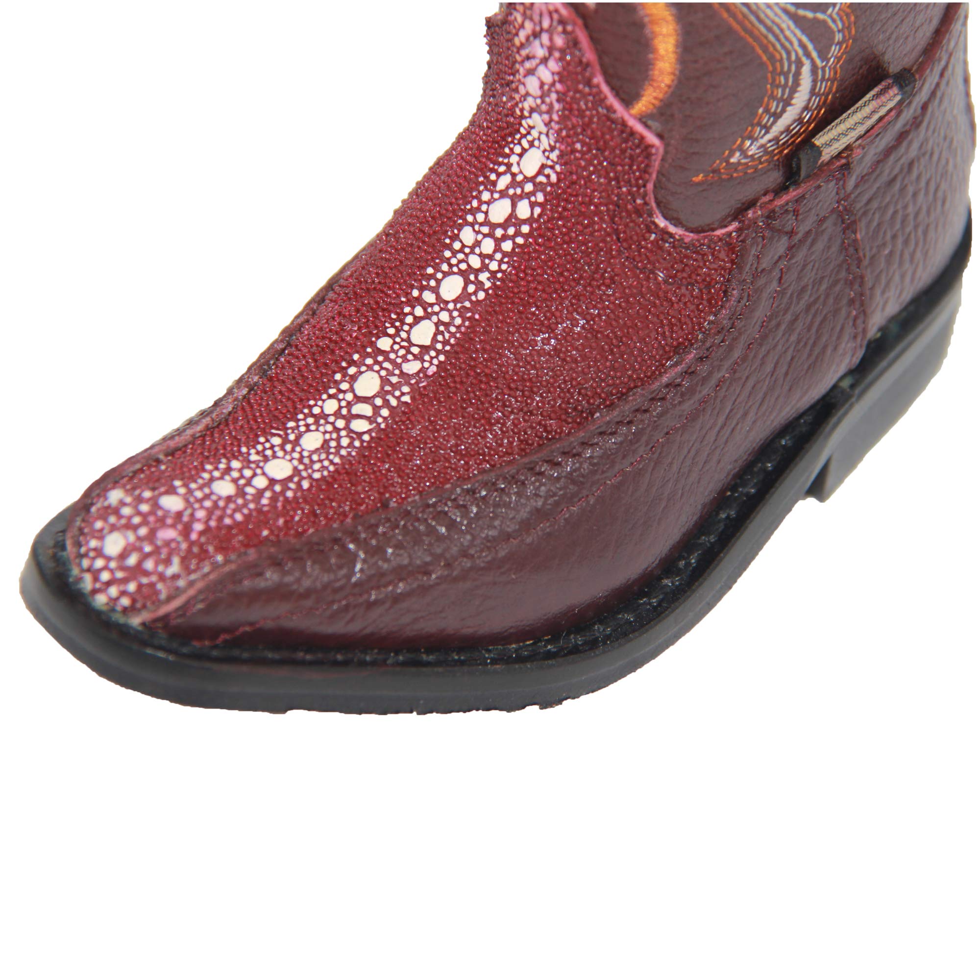 Kids Cowboy Boot Toddlers Infant Western Stingray Snip Toe Boot