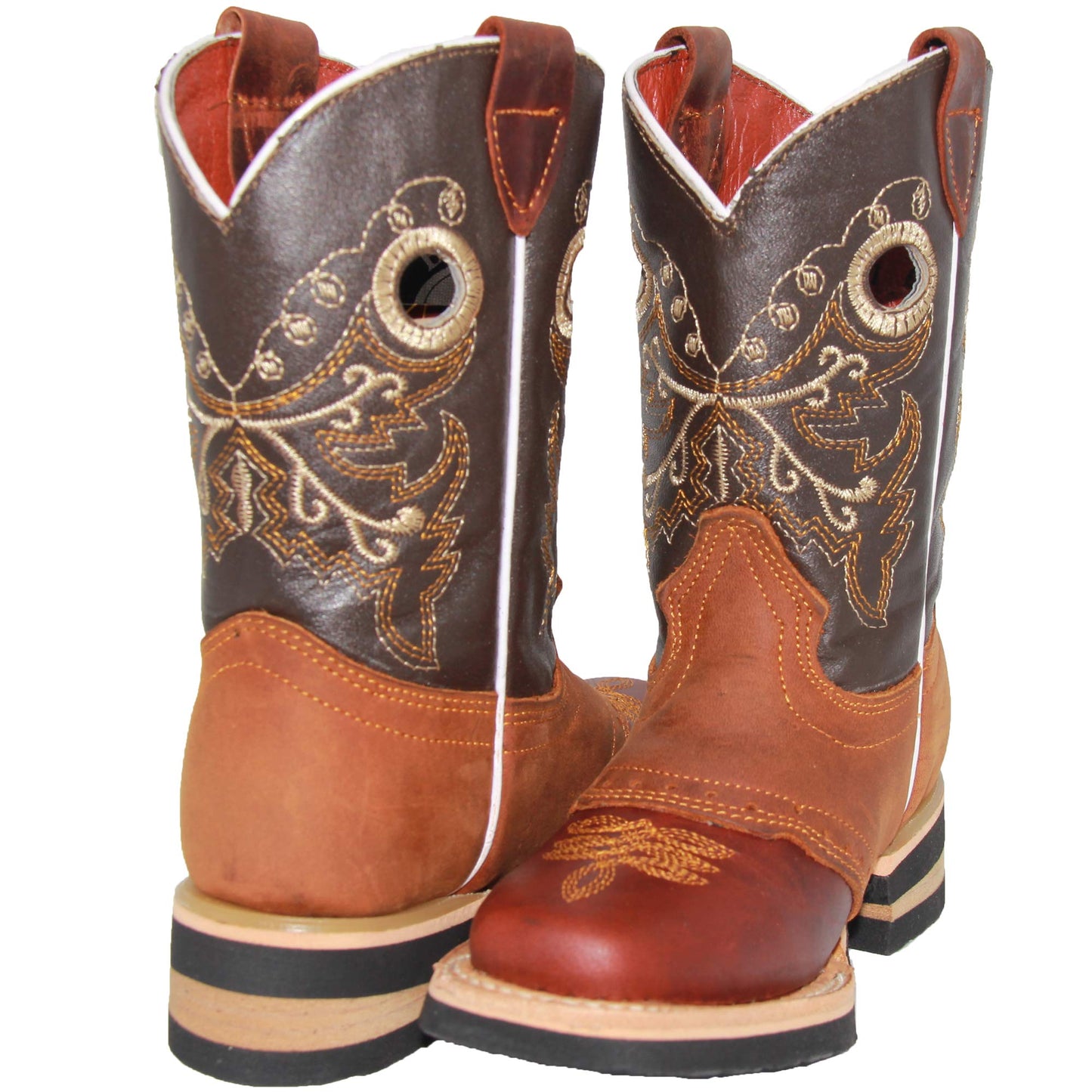 Kids Western Square Toe Cowboy Boot (Toddler/Little Kid)