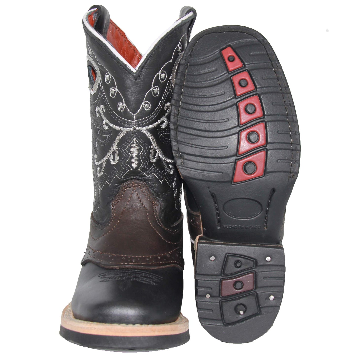 Kids Western Square Toe Cowboy Boot (Toddler/Little Kid)