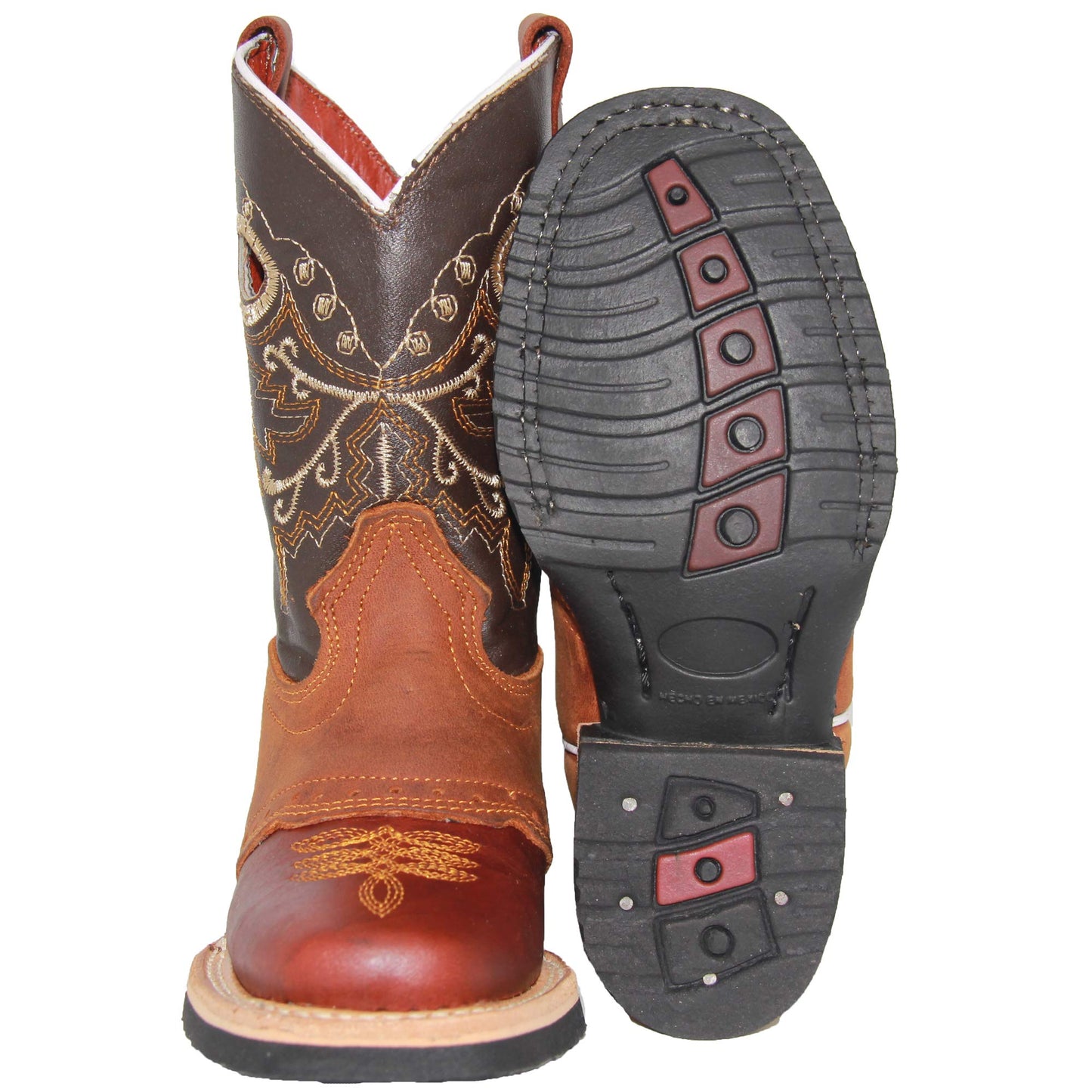 Kids Western Square Toe Cowboy Boot (Toddler/Little Kid)