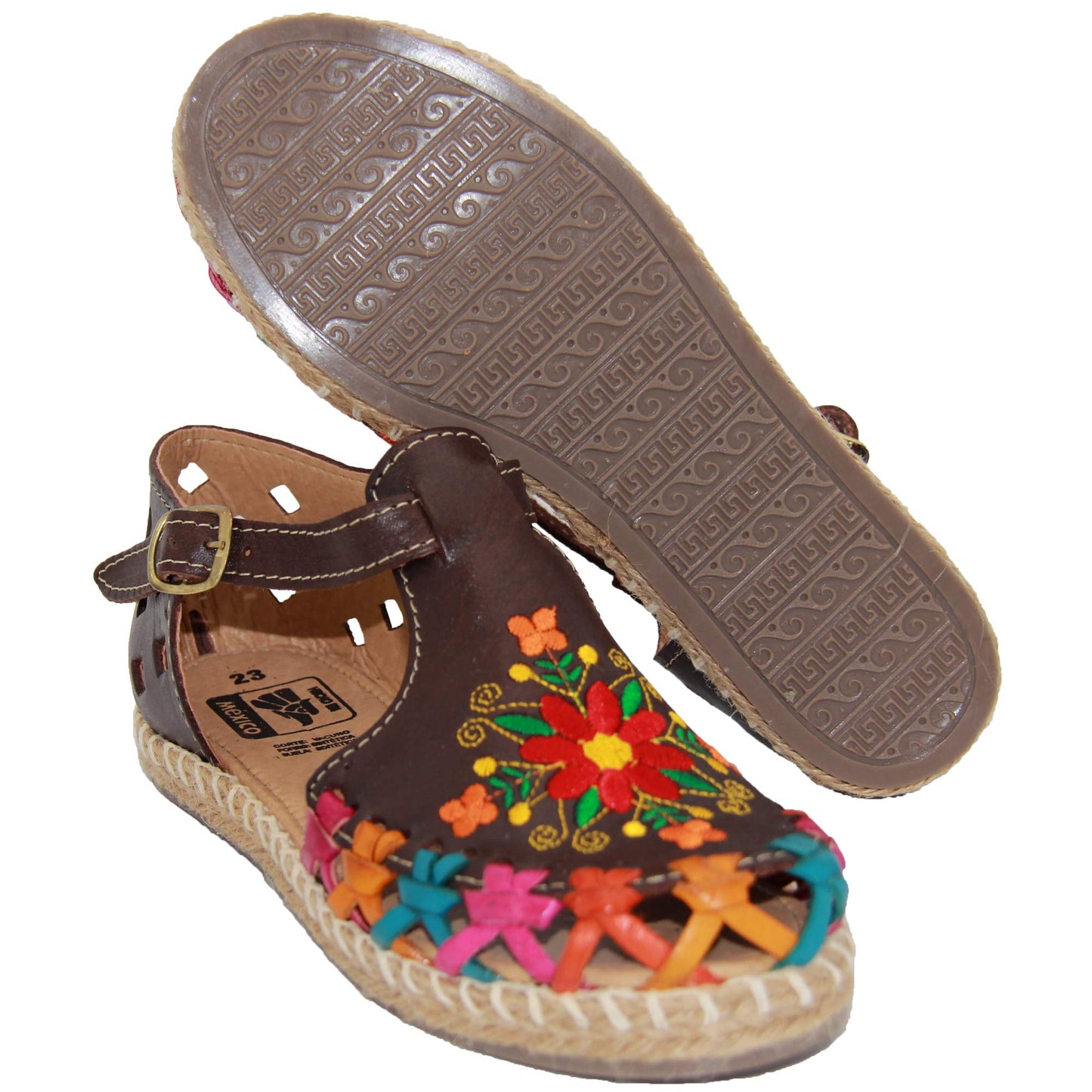 Women's Floral Espadrille Huarache Sandal