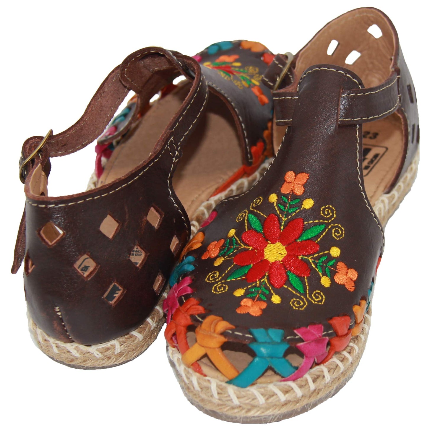 Women's Floral Espadrille Huarache Sandal