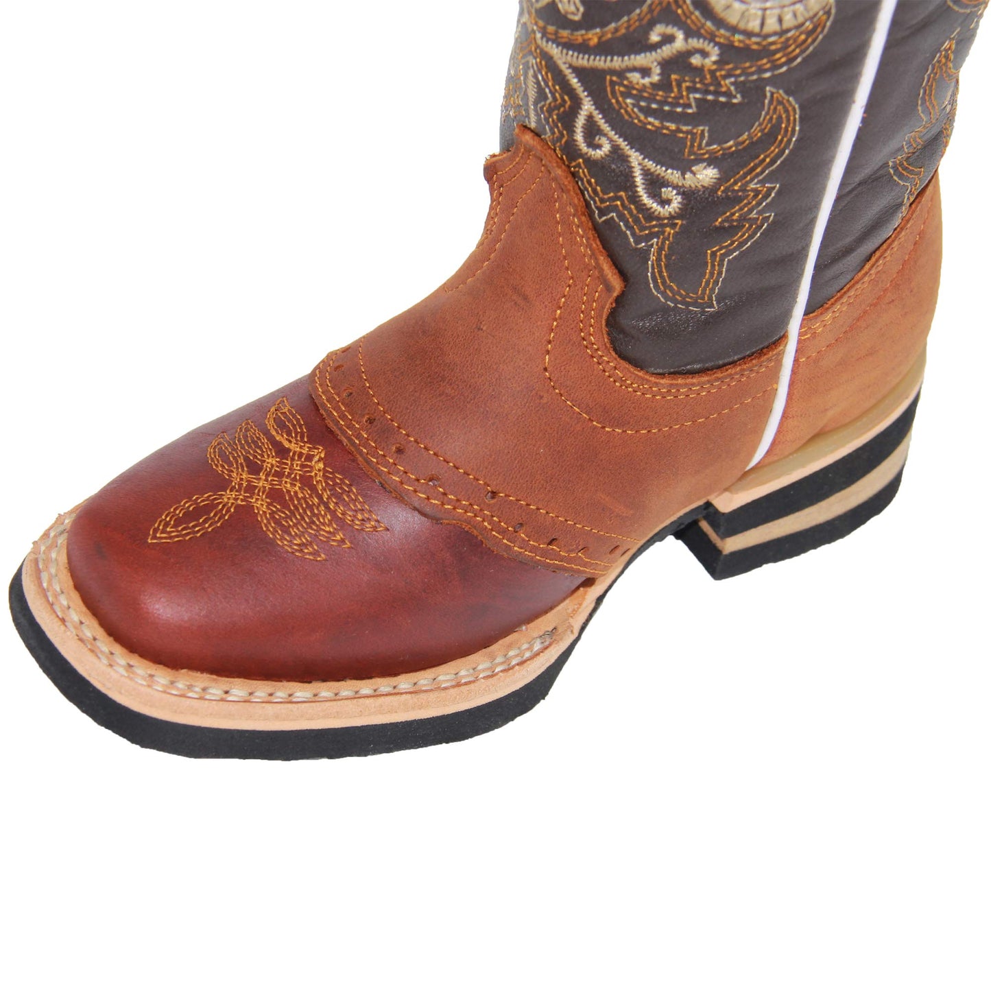 Kids Western Square Toe Cowboy Boot (Toddler/Little Kid)