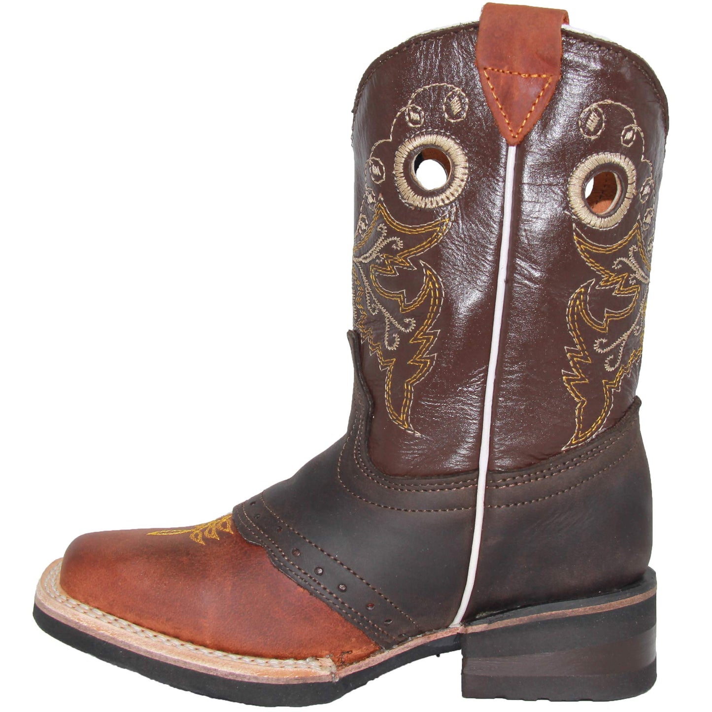 Kids Western Square Toe Cowboy Boot (Toddler/Little Kid)