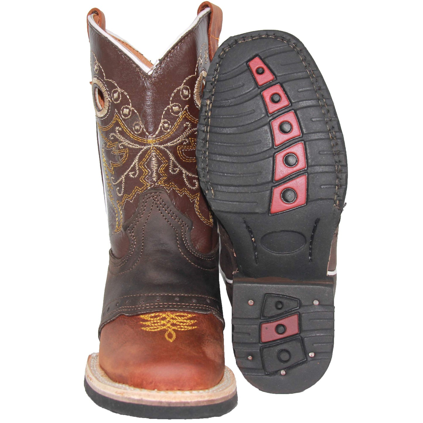 Kids Western Square Toe Cowboy Boot (Toddler/Little Kid)