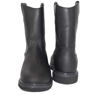 Men's Leather Soft Toe Work Boot-300