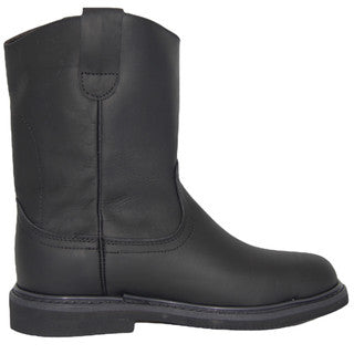 Men's Leather Soft Toe Work Boot-300