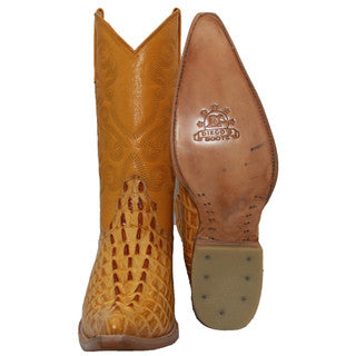 Men's Chihuahua Snip Toe Crocodile Print Cowboy Boot