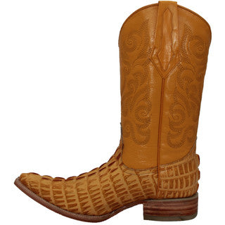 Men's Chihuahua Snip Toe Crocodile Print Cowboy Boot