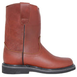 Men's Leather Soft Toe Work Boot-300