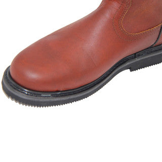 Men's Leather Soft Toe Work Boot-300