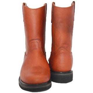 Men's Leather Soft Toe Work Boot-300