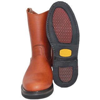 Men's Leather Soft Toe Work Boot-300