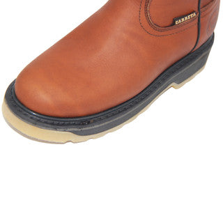 Men's Leather Soft Toe Work Boot Double Density Sole-340