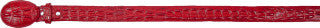 Kids Leather Crocodile Print Belt